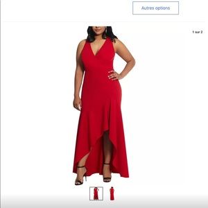Red dress